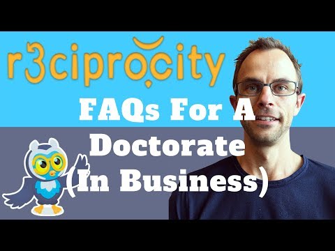 6 Need To Know FAQs About A Doctorate (DBA / PhD of Business Administration) After An MBA