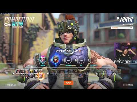 HARBLEU ZARYA AND HAMMOND ON EICHENWALDE! [ OVERWATCH 2 SEASON 4 TOP 500 ]