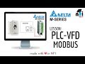 PLC VFD MODBUS Communication Mode