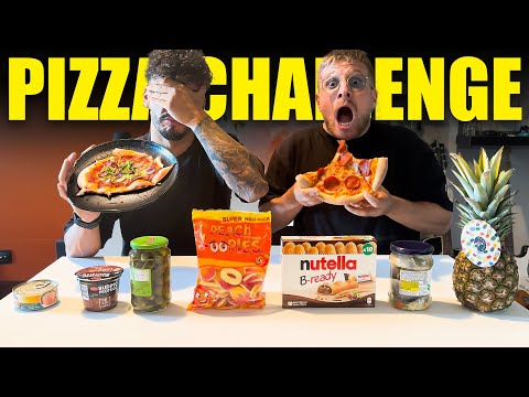 REALLY EXTREME PIZZA CHALLENGE - EATING PIZZA WITH LIVE FISH WAS NOT A GOOD IDEA!