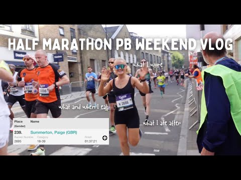 i ran my half marathon PB 1:37:21 !!!!!