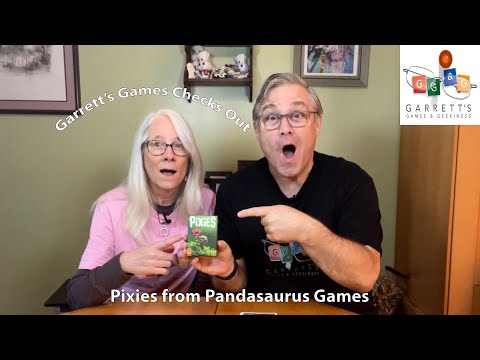 Garrett's Games Reviews Pixies from Pandasaurus Games