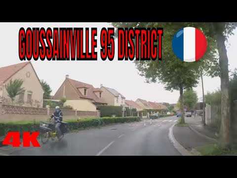 DRIVING IN 95 DISTRICT GOUSSAINVILLE FRANCE