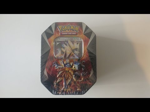 APERTURA POKEMON SOLE E LUNA: TIN NECROZMA CRINIERA DEL VESPRO