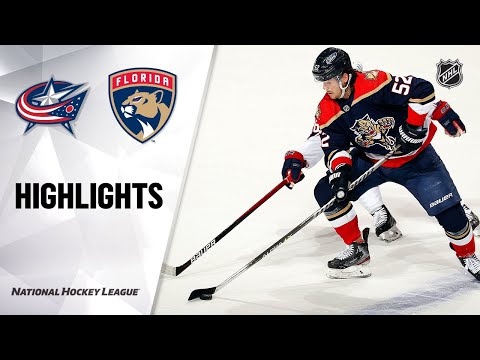 Blue Jackets @ Panthers 4/3/21 | NHL Highlights