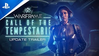 PlayStation Warframe: Call of the Tempestarii - Available Now | PS5, PS4 anuncio