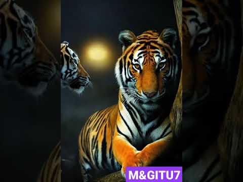 tiger animated cartoon,tiger walk cycle animation,animated movies,animated horror storie#animation 🐅