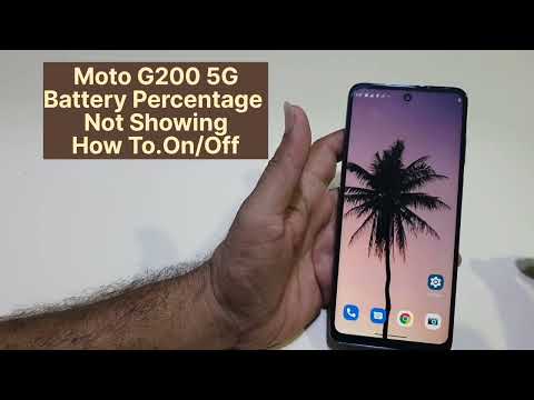 Moto G200 5G Battery Percentage Not Showing | Battery Saving Tips and Tricks