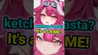 Raora's Sorry But Ketchup Pasta is a CRIME!! [Hololive | Raora Panthera]