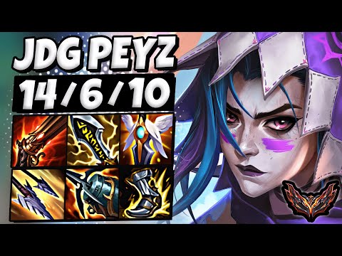 Jinx vs Twitch ADC [ Peyz ] Patch 25.1 Korea Grandmaster ✅