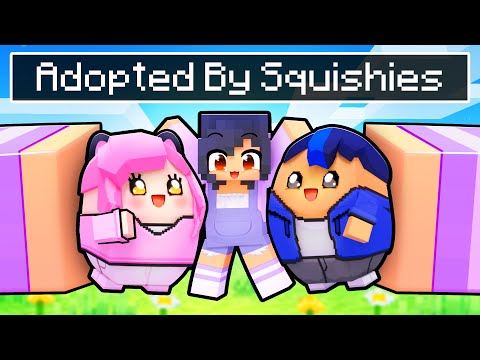 Adopted by SQUISHY FAMILY in Minecraft!