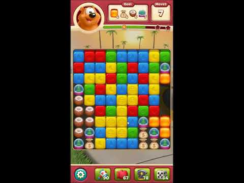 Toon Blast Level 3225 - NO BOOSTERS 🐻🐺🐱 | SKILLGAMING ✔️