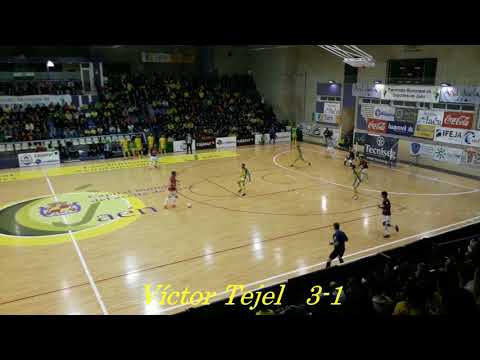 Gol de Víctor Tejel en el segundo palo a pase de Adri Ortego, 3-1