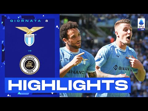 Lazio-Spezia 4-0 | La Lazio domina all’Olimpico: Gol e Highlights | Serie A TIM 2022/23