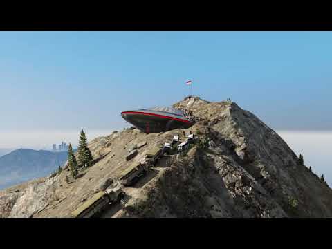 PENEMUAN UFO!! PREMAN TERKUAT PERANG LAWAN UFO   GTA 5 YOUTUBER KOCAK PARODY