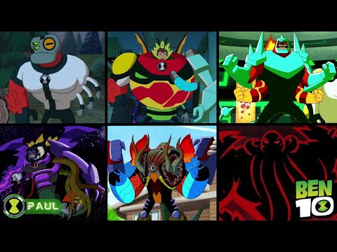 EVERY MUTANTS TRANSFORMAION IN BEN 10 REBOOT