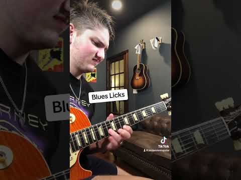SHRED BLUES LICKS! #guitarshred #shredguitar #guitarsolo #guitars #gibsonguitar #bluesguitar