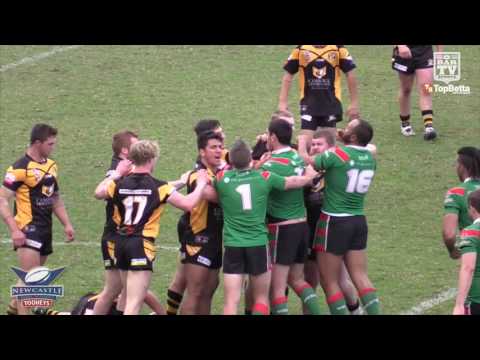 2016 Newcastle RL Round 15 Reserve Grade Highlights - Western Suburbs Rosellas v Cessnock Goannas