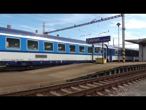 162.036-8 na vlaku EC 111 Praha | Praha - Olomouc - Bohumín - Warszawa