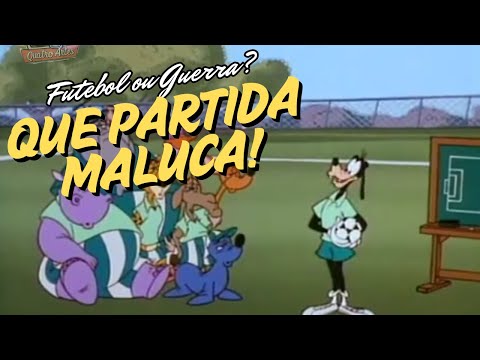 Você já viu o Pateta jogando futebol? E contra os Metralhas?