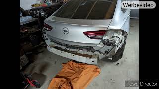 Demontage Heckstoßstange Opel Insignia B Grand Sport, Montage einer Anhängerkupplung (AHK)