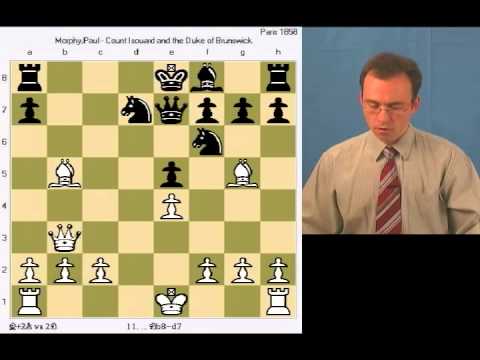 Chess Tactics: Paul Morphy - Count Isouard & the Duke of Brunswick (Paris, 1858)