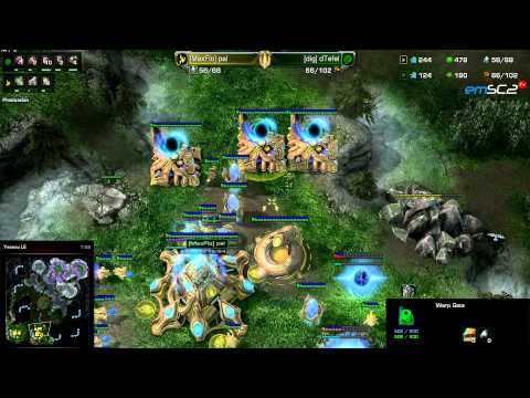 [SSAK] ZvP Tefel vs Pal- CoCast z VonZay - Starcraft 2 HD polski komentarz