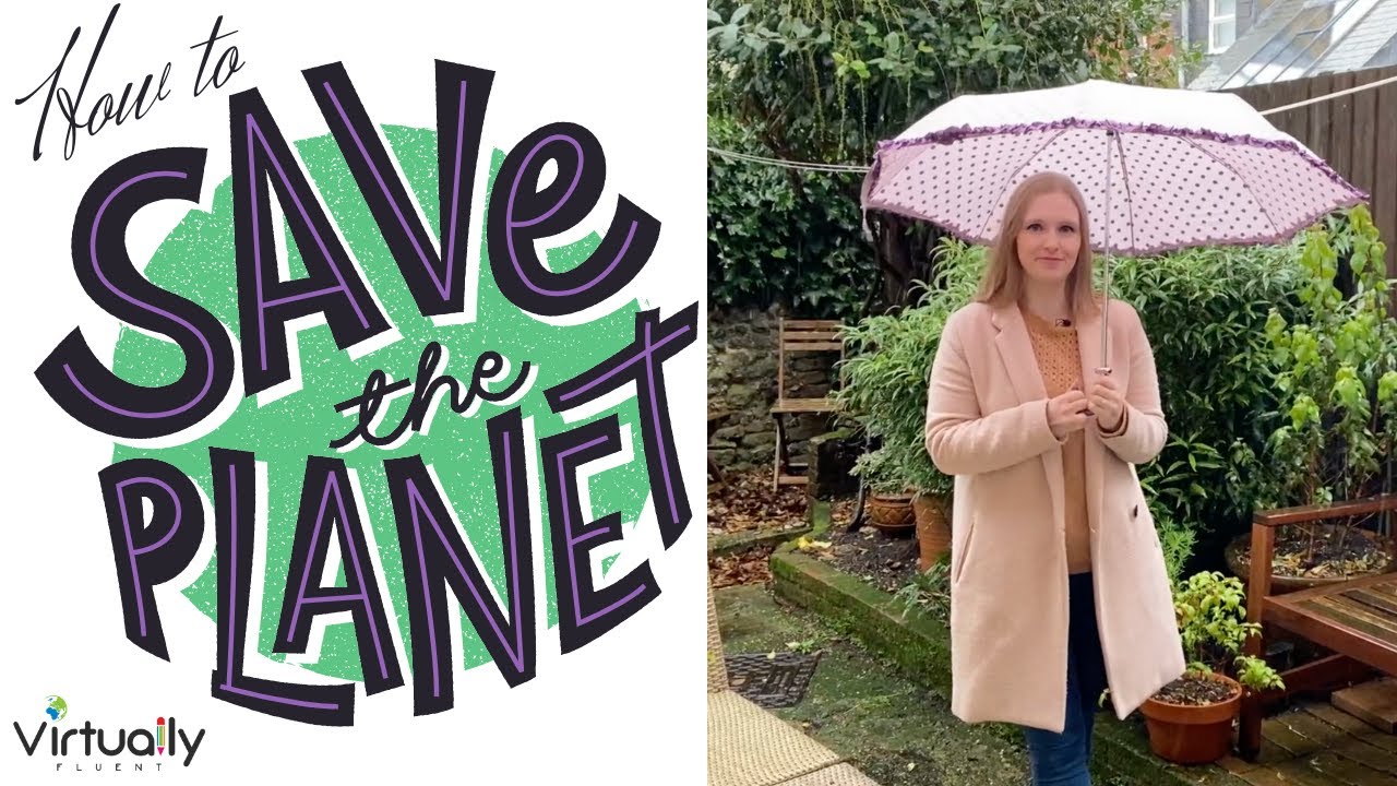 Saving The Planet From Home - Recycling, Public Transport and Local Produce (Intermediate English)