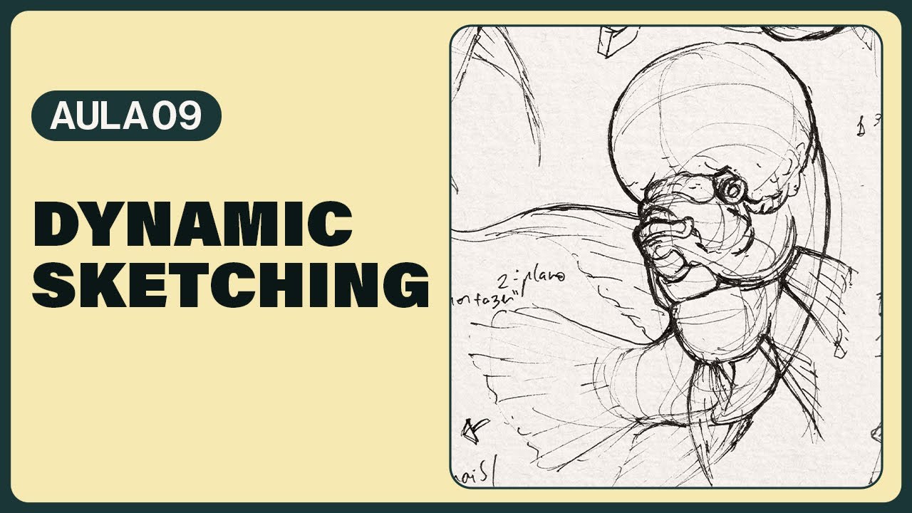 Dynamic Sketching: Como Desenhar com Formas Geométricas 🟡 (aplicando os Fundamentos na prática)