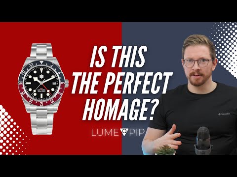 The Perfect Tudor Black Bay 'Pespi' GMT Homage? | San Martin SN0109 Review