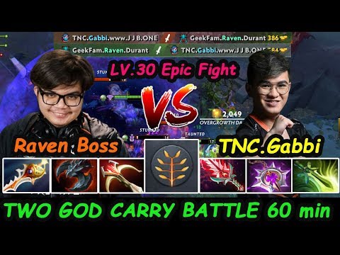 TNC Gabbi [Templar Assassin] Mid vs GeekFam.Raven [Weaver] LV.30 Epic Fight Dota2 7.23c pro Gameplay