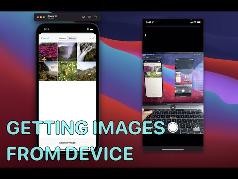 Getting Images from Photos Library and the Camera - Collage Part 1
