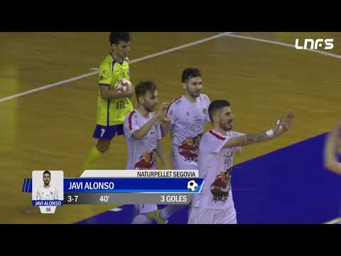 Gol Javi Alonso (3-7) Gran Canaria - Naturpellet Segovia. J24, 1Div. LNFS