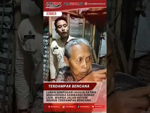 Lurah Sempusari Husein Sambangi Warga Terdampak Bencana