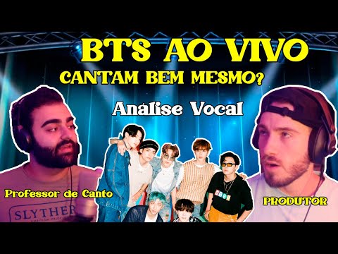 Professor de Canto e Produtor REAGEM BTS (BUTTER LIVE)