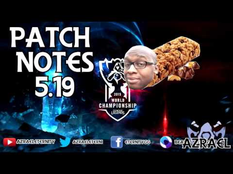 TL;DR Patch Notes 5.19 for Jungle - League of Legends