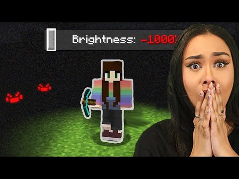 Viper Girl - Minecraft But It's Pitch Black | Highlights