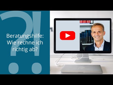 Gebührenrecht - Frage des Monats: Beratungshilfe: Wie rechne ich richtig ab?