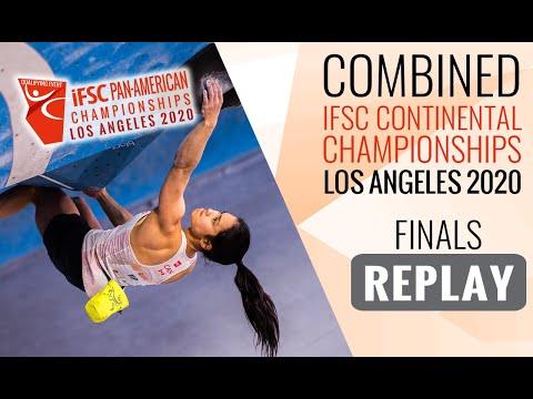 IFSC Pan American Championships Los Angeles 2020 || Women's Combined final