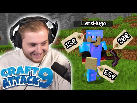 TRYMACS gives me 100€ for MINECRAFT items in CRAFTATTACK 9