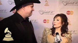 Garth Brooks and Loretta Lynn on performing together | GRAMMYs