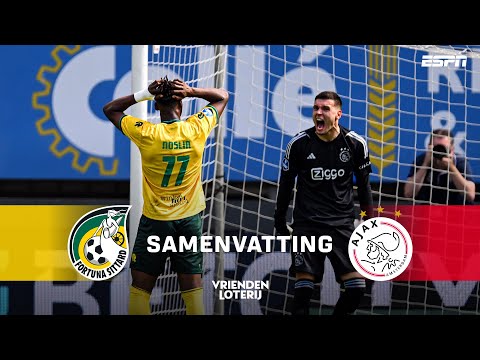 Tijjani Noslin schiet PENALTY HUIZENHOOG OVER! 😳 | Samenvatting Fortuna Sittard - Ajax