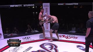 Stephen Sheridan vs Tyler Dehaven PRO DEBUTS BATTLE IT OUT!  Caged Aggression XXXVI &quot;No Limits&quot;