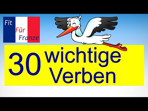 DIESE 30 französischen Verben MUSST du kennen | #französischlernen