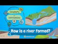 Geography With Grammarsaurus How Is A River Formed