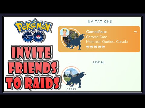 How to Invite Friends to Remote Raids in Pokemon GO - Pokemon GO Remote Raiding