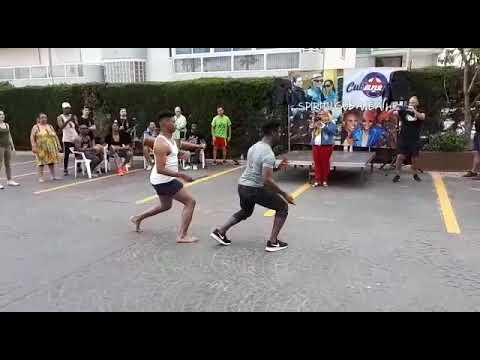 Julio Miñoso y Julio Napoles - Babalu Aye/San Lázaro/Asowano. Festival Cubanéame, Peñíscula 2019.