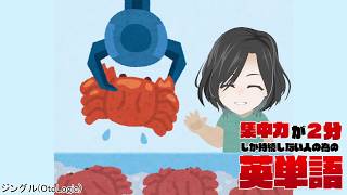 集中力が2分しか持続しない人の為の英単語#2【接頭語dis_後編】