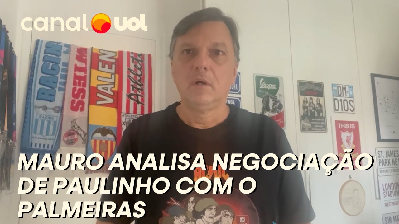 MAURO CEZAR: VENDA DE PAULINHO AO PALMEIRAS É NEGÓCIO EXCELENTE E TÍPICO DE SAF