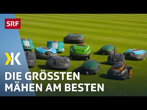 Robotic lawnmowers tested: Good machines available starting at CHF 1,000 | 2017 | Kassensturz | SRF